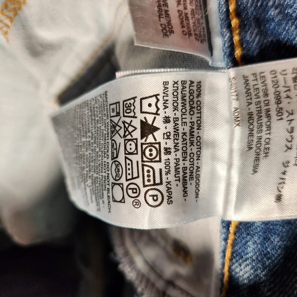 Levi's 550 Original Fit Mens Jeans Medium Wash Button Fly Size‎ 36x32